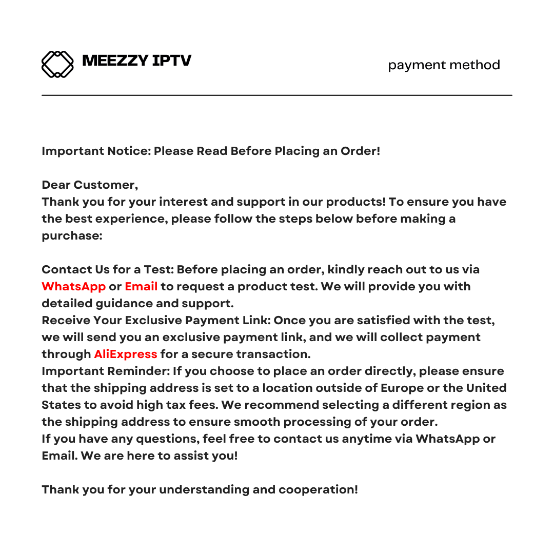 1 connection MEEZZYTV - Best IP TV Subscription Reddit | IP TV in USA with Free Trial - Image 2